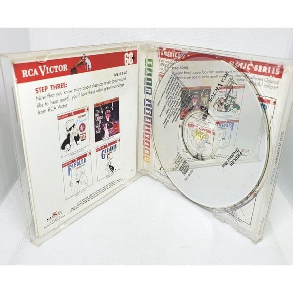 Mint Condition Vintage RCA Victor Arthur Fiedler Boston Pops 91 Greatest Hits CD - Picture 7 of 9